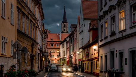Old Town of Cheb wallpaper