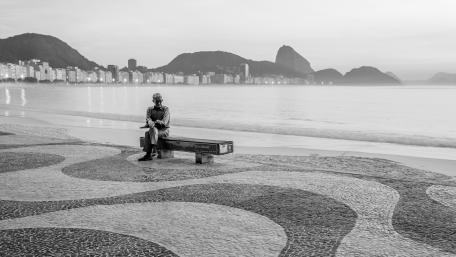 Carlos Drummond de Andrade Statue (Rio de Janeiro) wallpaper