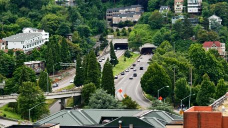 Vista Ridge Tunnels wallpaper