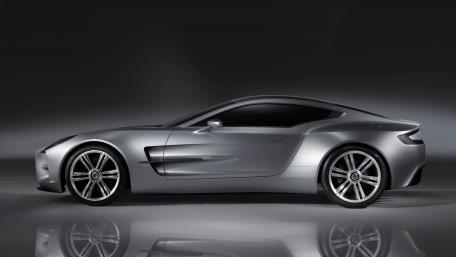 Aston Martin monochrome photo wallpaper