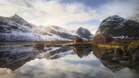 Selfjord (Lofonten, Norway) wallpaper