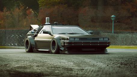 DMC DeLorean wallpaper