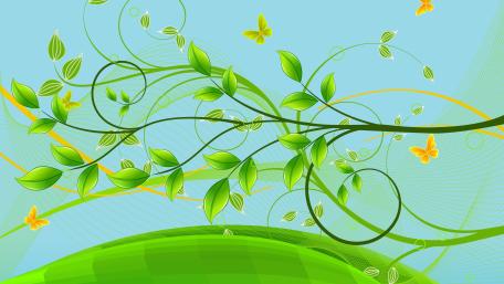 Abstract spring wallpaper