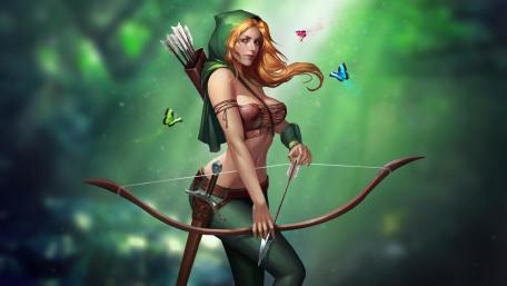 Archer woman wallpaper