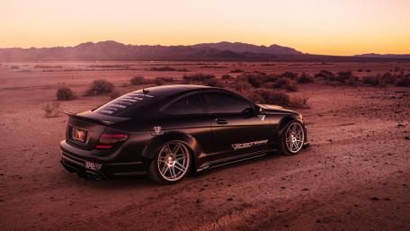 Black Mercedes wallpaper