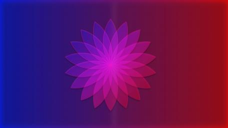 Material Flower wallpaper