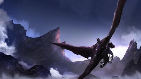 Dragon rider wallpaper