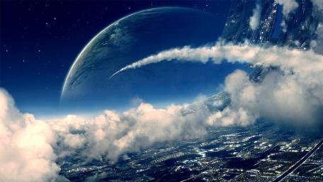 Planet surface wallpaper