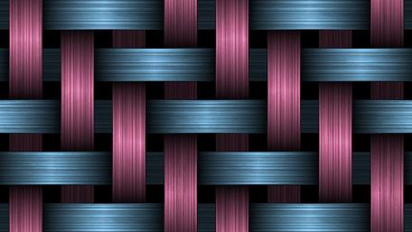 Woven fibers wallpaper