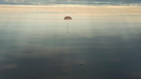Expedition 49 Soyuz MS-01 Landing wallpaper