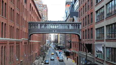 Pedway in New York City wallpaper