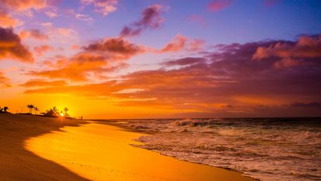 Sandy Beach, Honolulu, Hawaii wallpaper