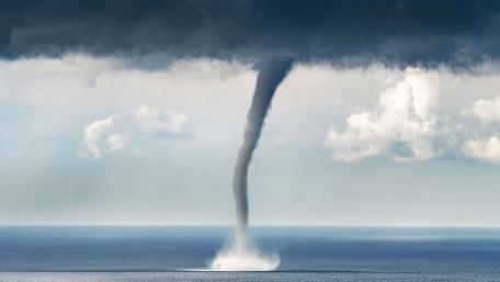 Waterspout wallpaper