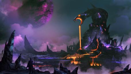 Lava Monster wallpaper