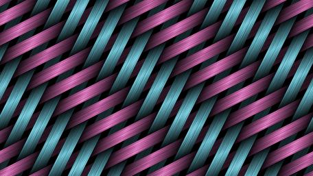 Woven fibers pattern wallpaper