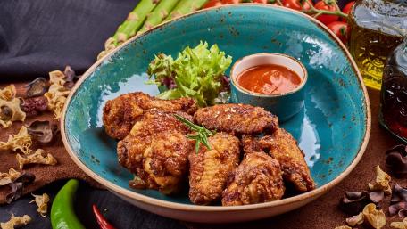 Chicken wings wallpaper