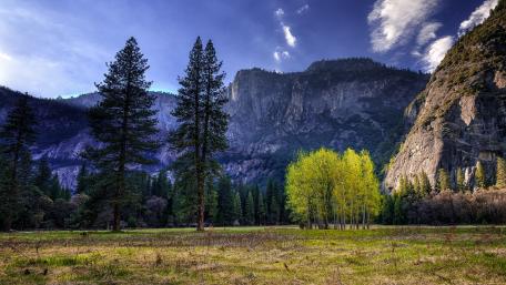 Yosemite National Park landscape wallpaper