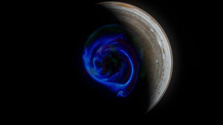 Jupiter Space Art wallpaper