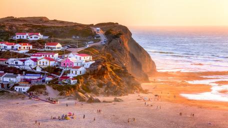 Praia do Monte Clérigo (Portugal) wallpaper