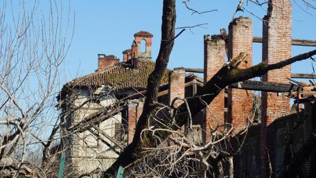 Abandoned Urban Landscape Wallpaper wallpaper