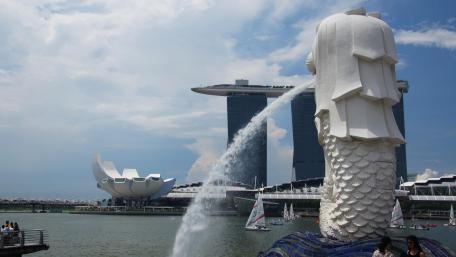 Marina Bay Sands Resort in c wallpaper
