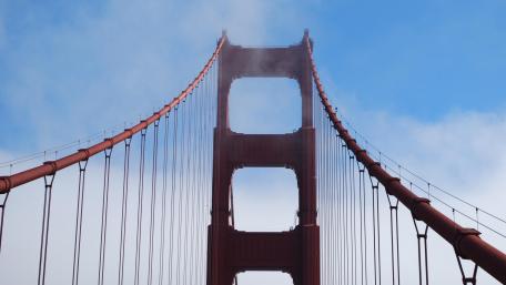 Golden Gate Bridge Tower wallpaper