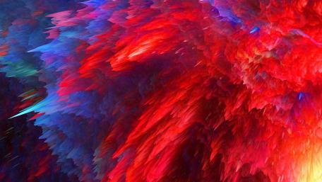 Spiky abstraction wallpaper