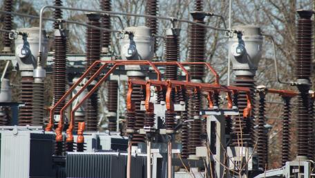 Industrial Power Equipment in Detail wallpaper