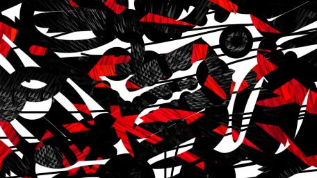 Black red white abstract art wallpaper