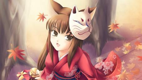 Japanese anime girl wallpaper
