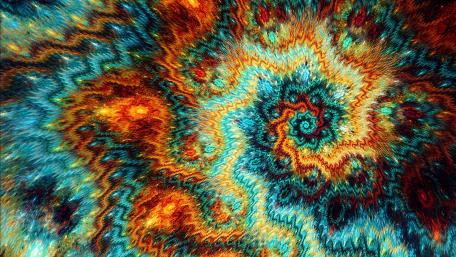 Vertiginous abstraction wallpaper