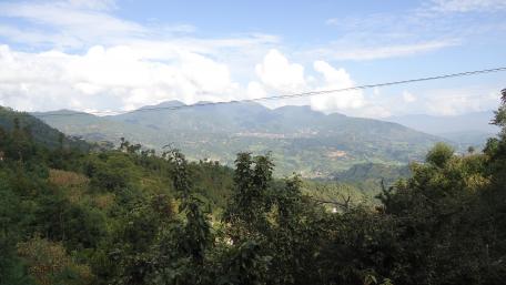 Kathmandu valley view wallpaper