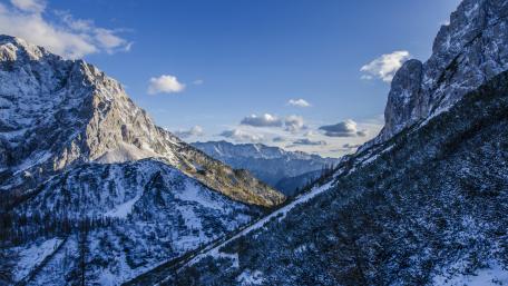 Majestic Snow-Capped Mountains Await You wallpaper
