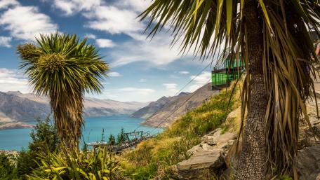 Lake Wakatipu view from Skyline Queenstown wallpaper