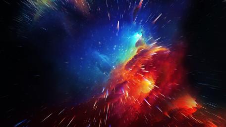 Space art wallpaper