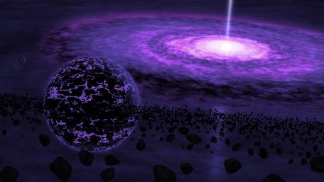 Purple cosmos wallpaper