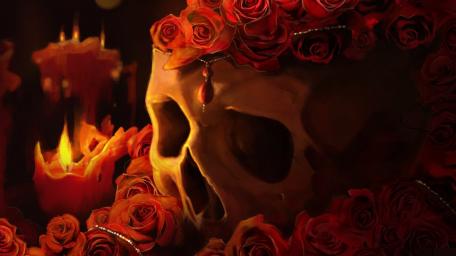 Romantic Goth wallpaper