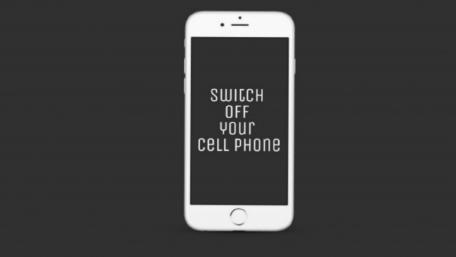 Switch off your cell phone wallpaper