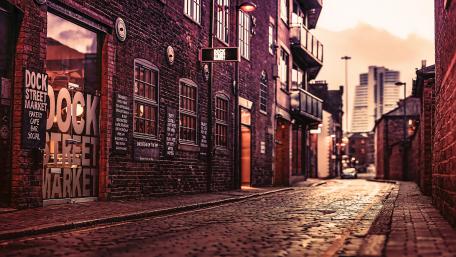 Dock Street Market (England) wallpaper