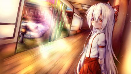 Cute anime girl wallpaper