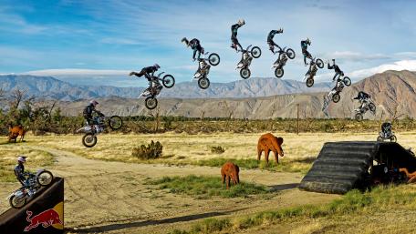 Motocross jump wallpaper