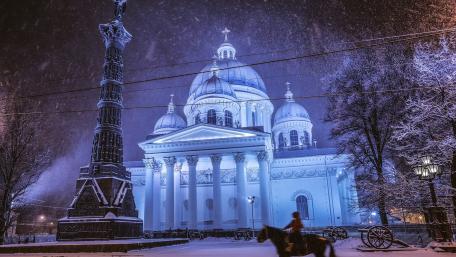 Trinity Cathedral, Saint Petersburg wallpaper