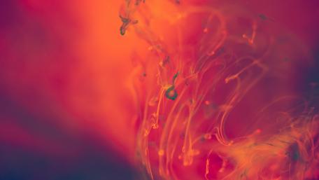 Fiery Liquid Art in Vivid Abstraction wallpaper