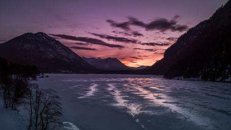Purple dusk wallpaper