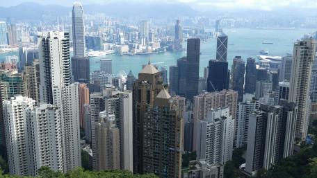 Hong Kong Tower Blocks wallpaper