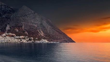Coastline city wallpaper