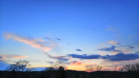 evening sky wallpaper