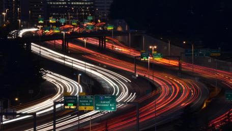 Interstate 5 in Seattle wallpaper