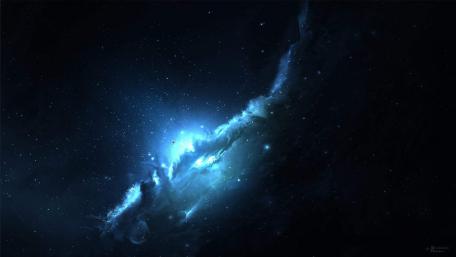 Celestial Beauty of the Galaxy wallpaper