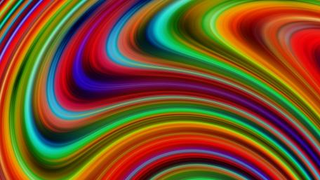 Vibrant Vortex of Psychedelic Waves wallpaper